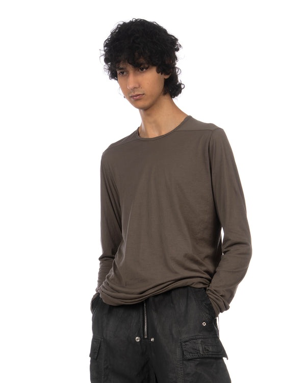 DRKSHDW by Rick Owens | Level Long Sleeve T-shirt Dust - Concrete