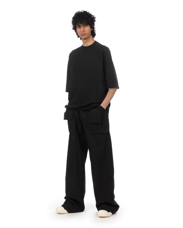 DRKSHDW by Rick Owens | Creatch Wide Pants Black - Concrete