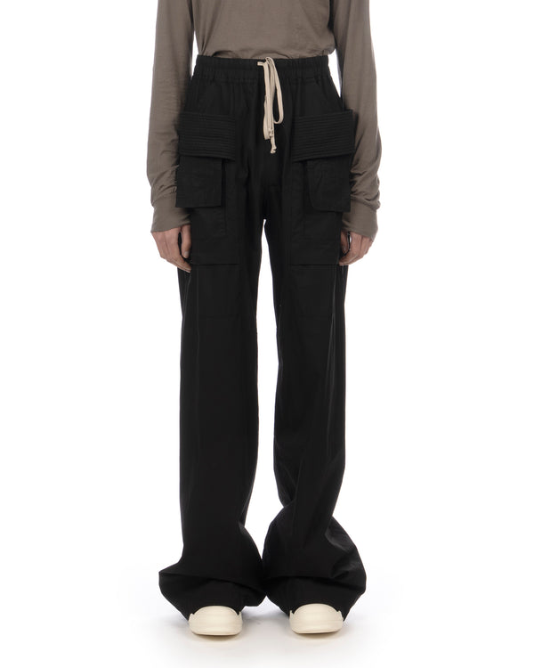 DRKSHDW by Rick Owens | Creatch Wide Pants Black - Concrete