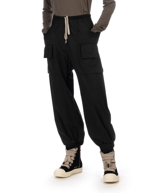 DRKSHDW by Rick Owens | Creatch Wide Pants Black - Concrete