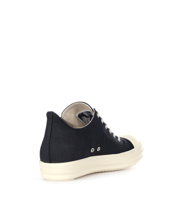 DRKSHDW by Rick Owens | Denim Low Sneaks Black / Milk - Concrete