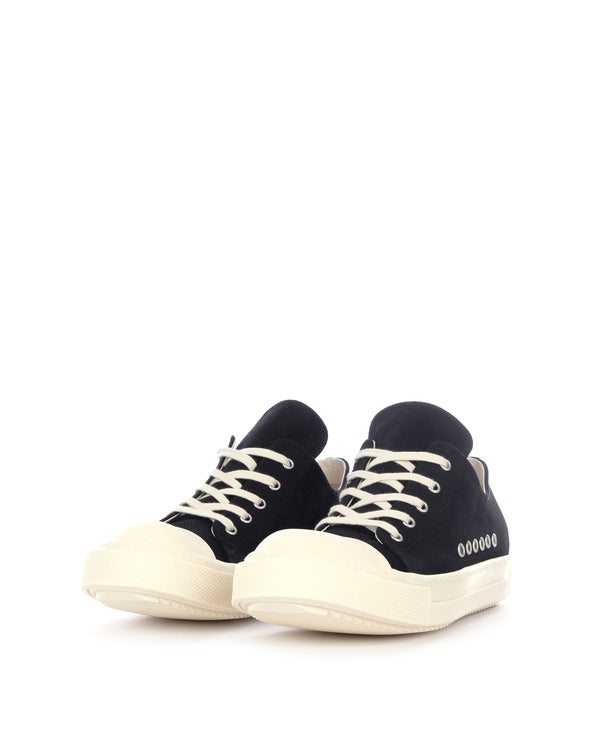 DRKSHDW by Rick Owens | Denim Extreme Low Sneaks Black - Concrete
