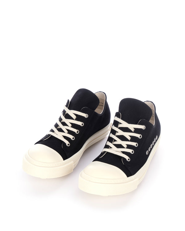 DRKSHDW by Rick Owens | Denim Extreme Low Sneaks Black - Concrete