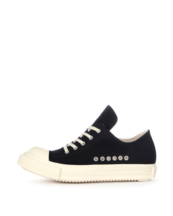 DRKSHDW by Rick Owens | Denim Extreme Low Sneaks Black - Concrete