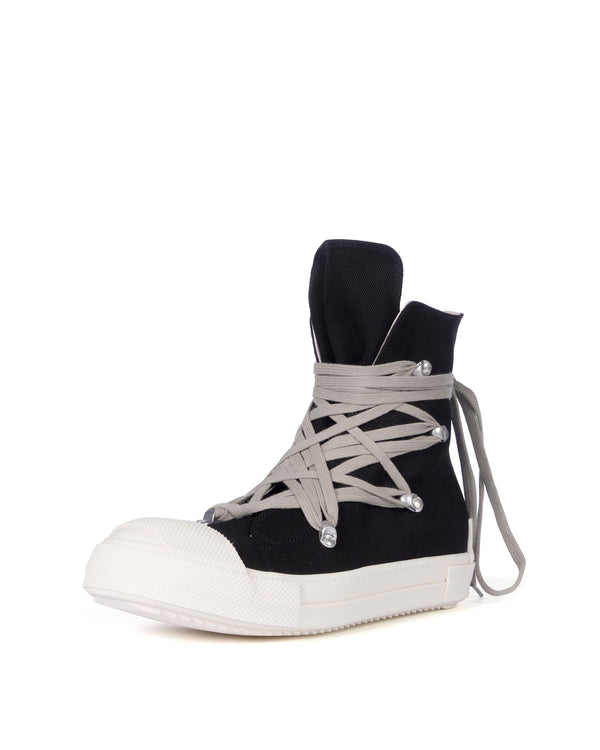 DRKSHDW by Rick Owens | Denim Sneaks Megalace Black Milk Milk
