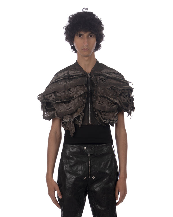 DRKSHDW by Rick Owens | Tatlin Sleeveless Denim Bomber Dust