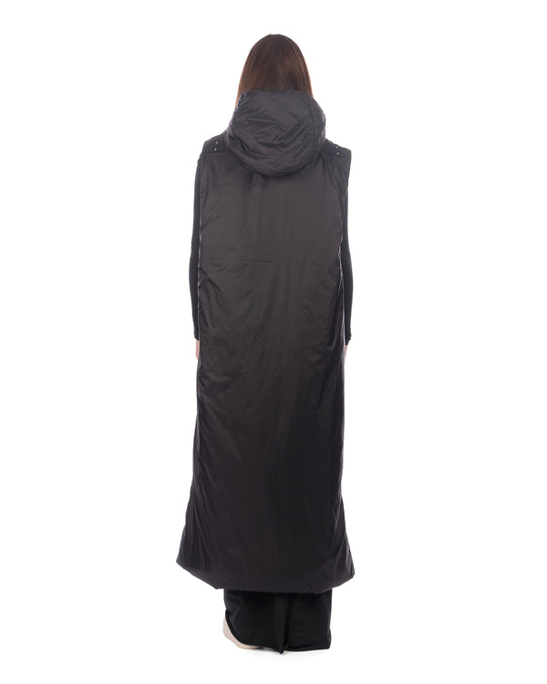 DRKSHDW by Rick Owens | U Hooded Sleeveless Liner Black - Concrete