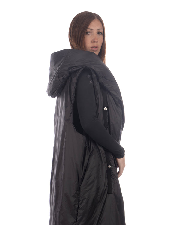 DRKSHDW by Rick Owens | U Hooded Sleeveless Liner Black - Concrete