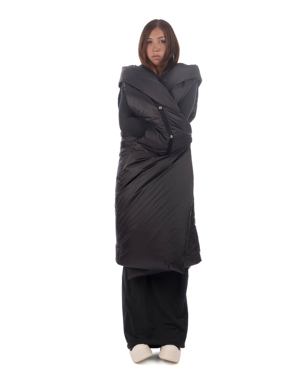 DRKSHDW by Rick Owens | U Hooded Sleeveless Liner Black - Concrete