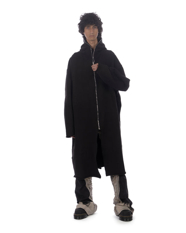 DRKSHDW by Rick Owens | Gimp Wide Sweat Coat Black
