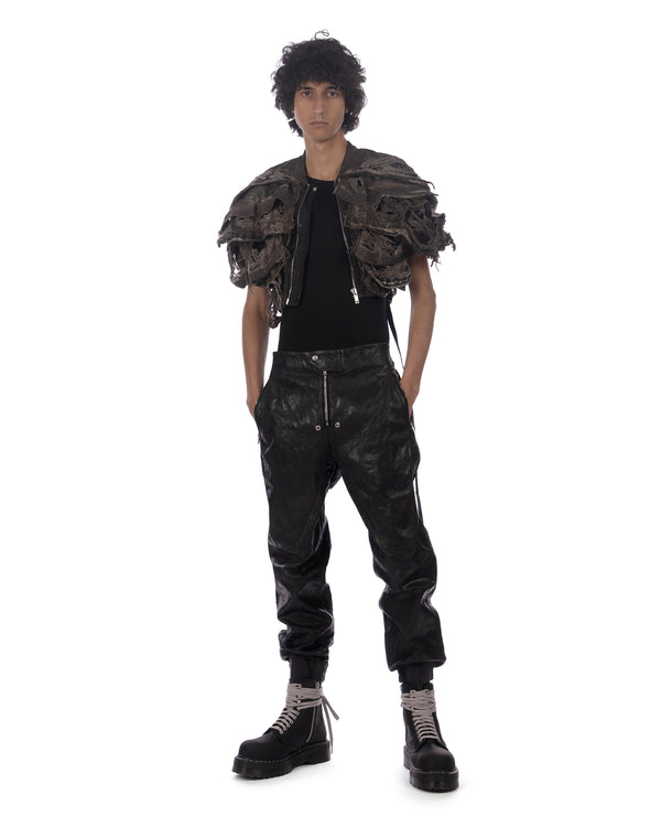 DRKSHDW by Rick Owens | Moto Track Pants Black