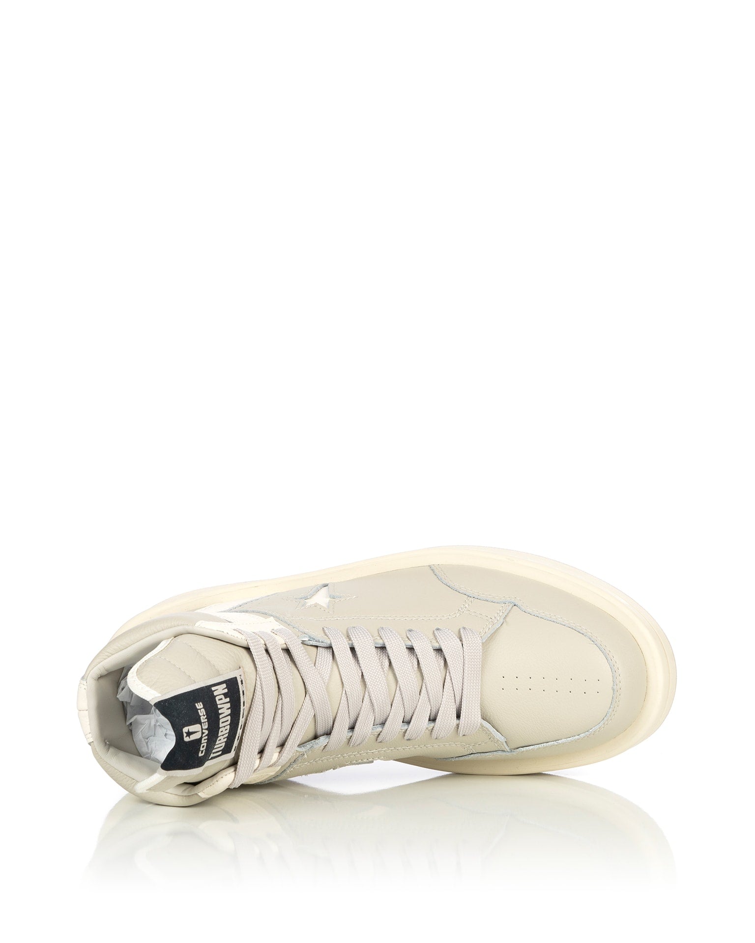 DRKSHDW by Rick Owens | x Converse TURBOWPN White / White DRKSHDW by Rick Owens | x Converse TURBOWPN White / White