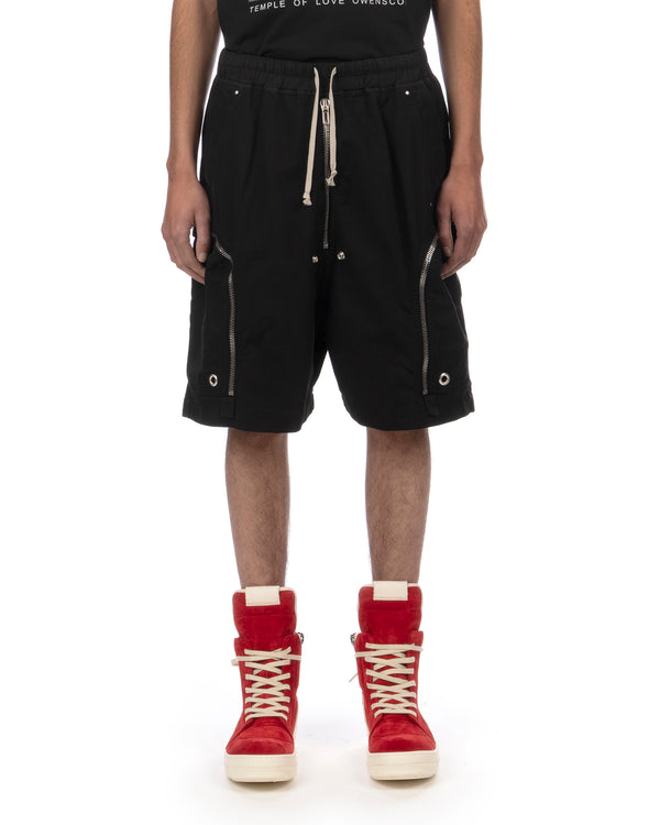 DRKSHDW by Rick Owens | Bauhaus Woven Short Black - Concrete