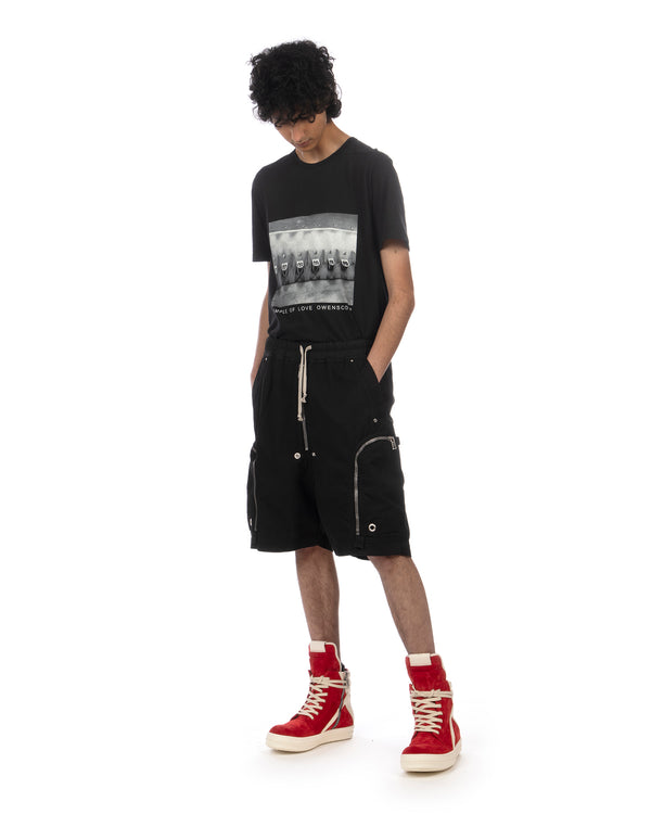 DRKSHDW by Rick Owens | Bauhaus Woven Short Black - Concrete