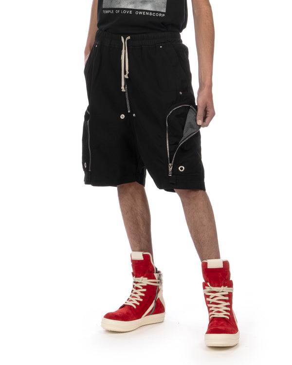 DRKSHDW by Rick Owens | Bauhaus Woven Short Black - Concrete