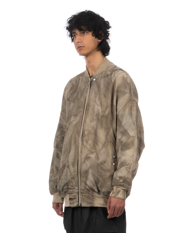 DRKSHDW by Rick Owens | Jumbo Flight Denim Bomber Dust - Concrete