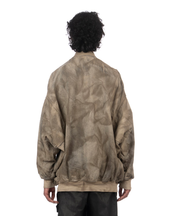 DRKSHDW by Rick Owens | Jumbo Flight Denim Bomber Dust - Concrete