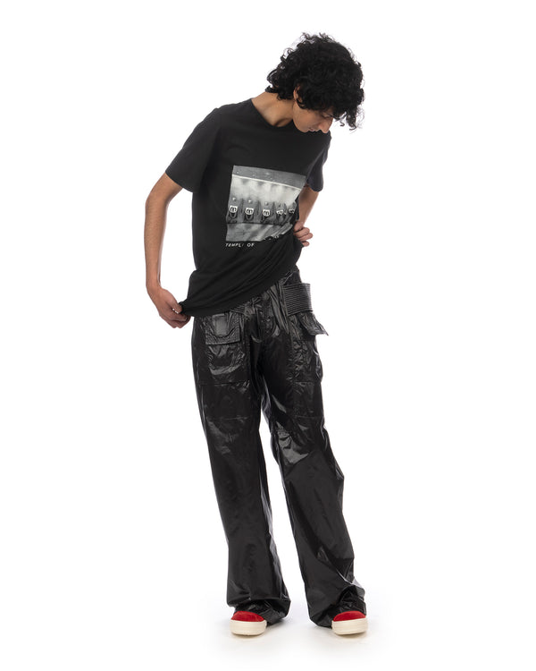 DRKSHDW by Rick Owens | Level Knit T-Shirt Black - Concrete