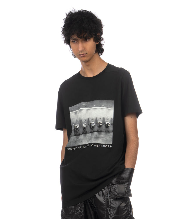 DRKSHDW by Rick Owens | Level Knit T-Shirt Black - Concrete
