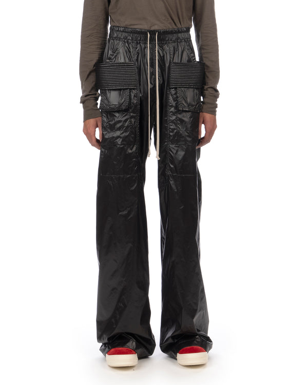 DRKSHDW by Rick Owens | Creatch Wide Nylon Pant Black - Concrete