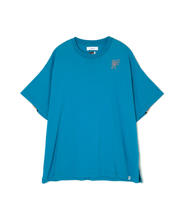 FACETASM | Rib Big T-Shirt Blue