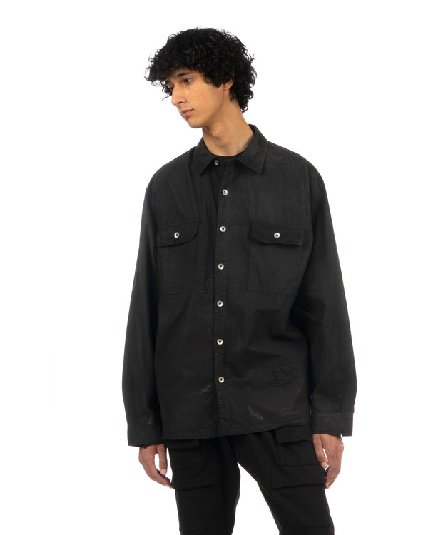 DRKSHDW by Rick Owens | Jumbo Shirt Black - Concrete