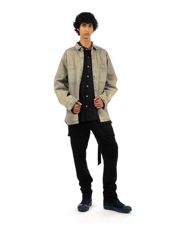 DRKSHDW by Rick Owens | Jumbo Shirt Black - Concrete