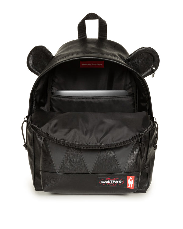 Walter Van Beirendonck | x Eastpak Walter Pak'r Black Faux Leather - Concrete