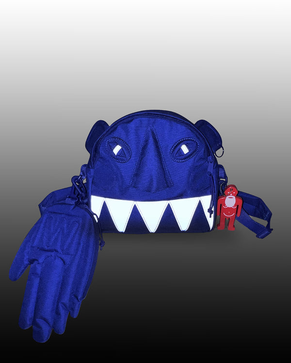 Walter Van Beirendonck | x Eastpak Walter Mini Bag Blue - Concrete