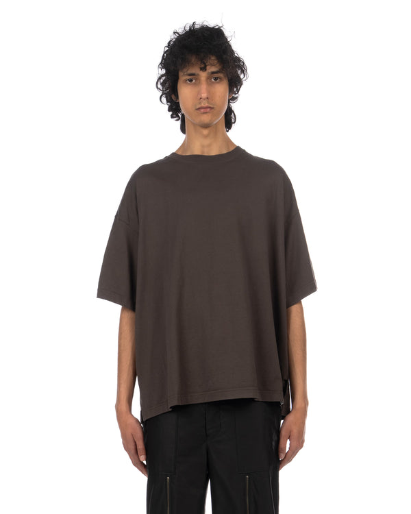 FACETASM | Rib Big T-Shirt Brown - Concrete