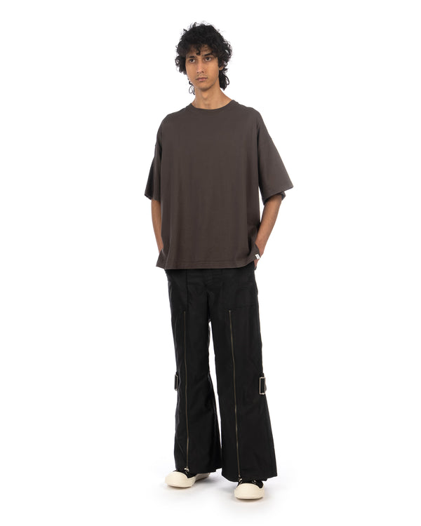 FACETASM | Rib Big T-Shirt Brown - Concrete