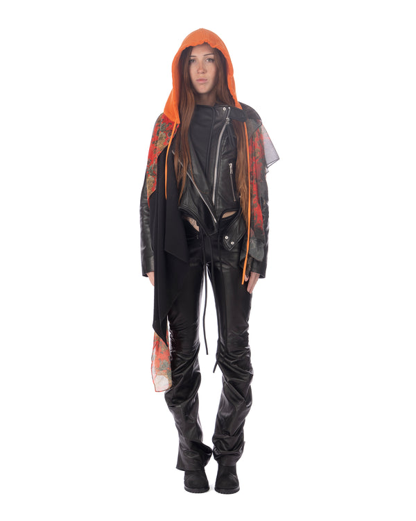 OTTOLINGER | Foulard Hood Orange Print