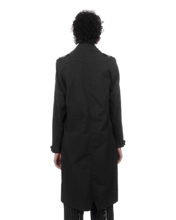 Griffin | GFM003 Flight Mac Parka Black - Concrete