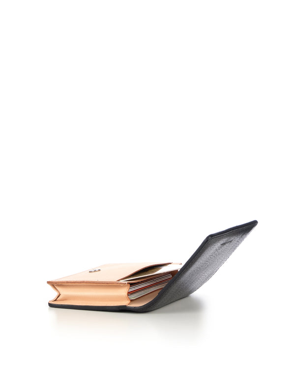 Hender Scheme | Multilayered Card Case Black - Concrete