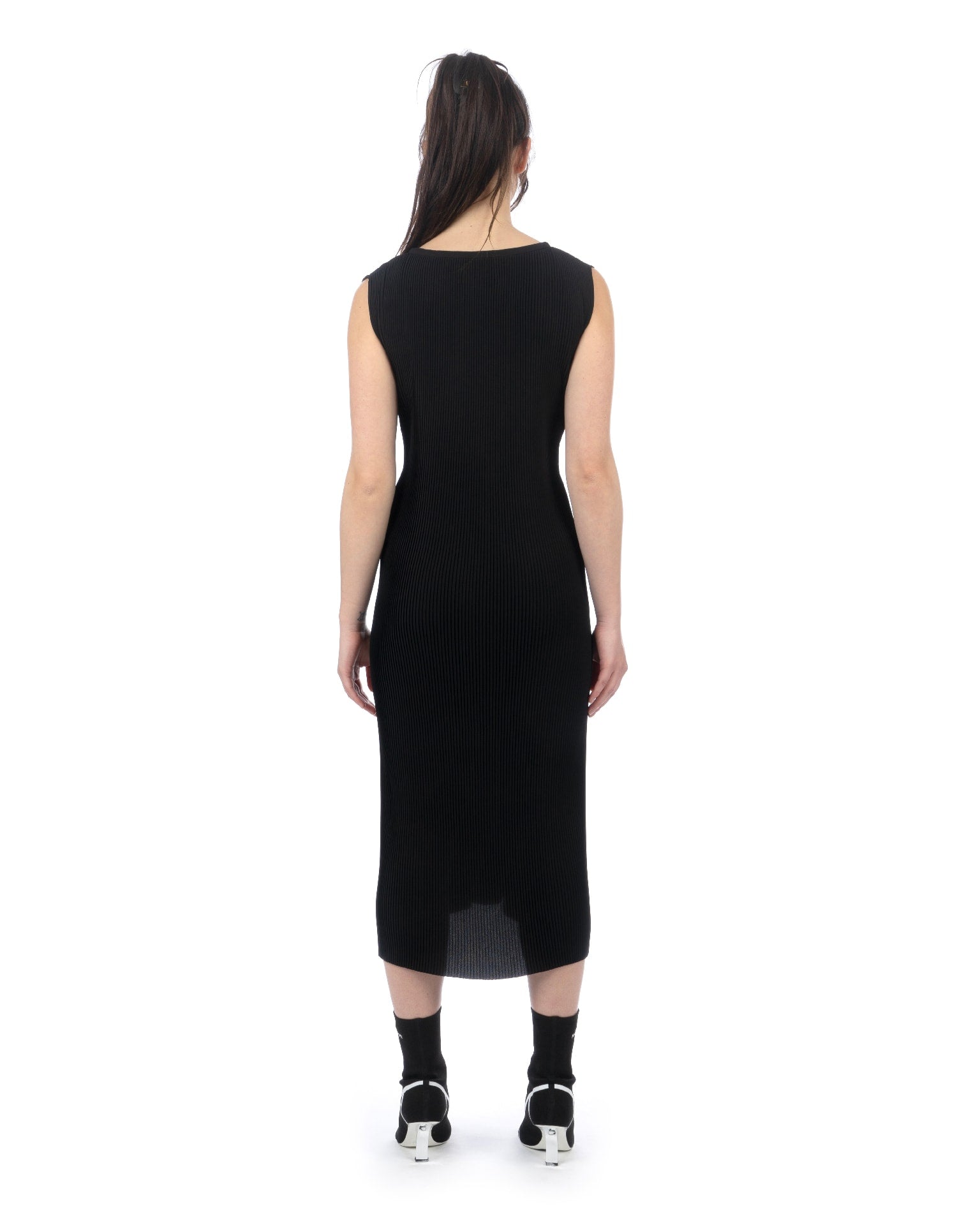 Henrik Vibskov | Pull Plissé Dress Black | Concrete