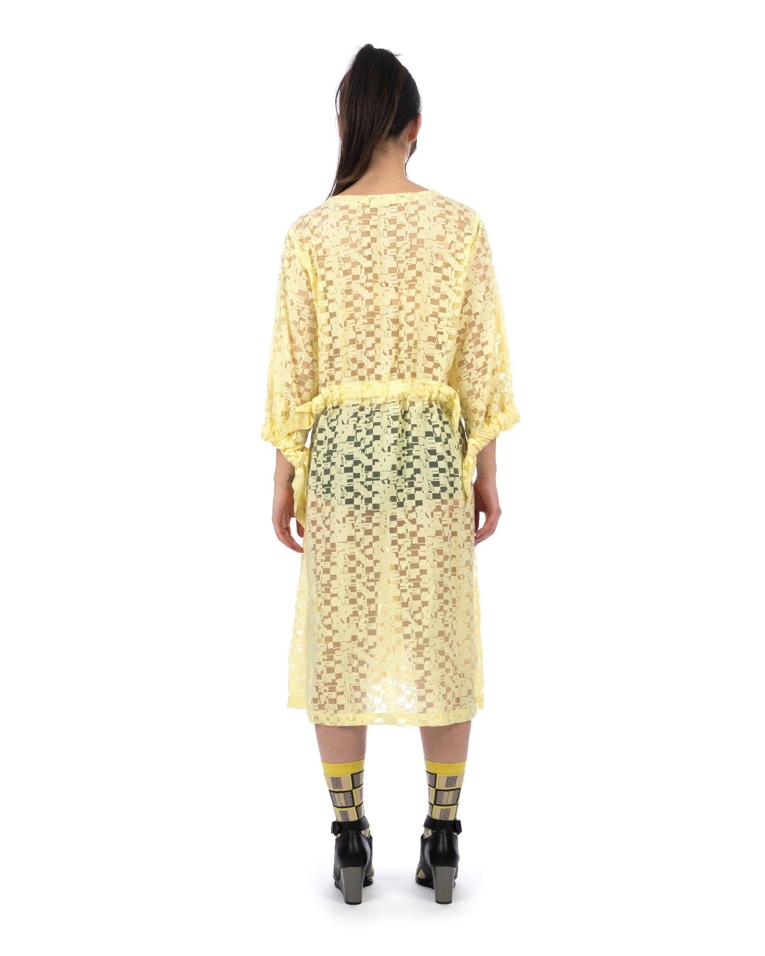 Henrik Vibskov Full Bulk Dress Broken Yellow Box Concrete