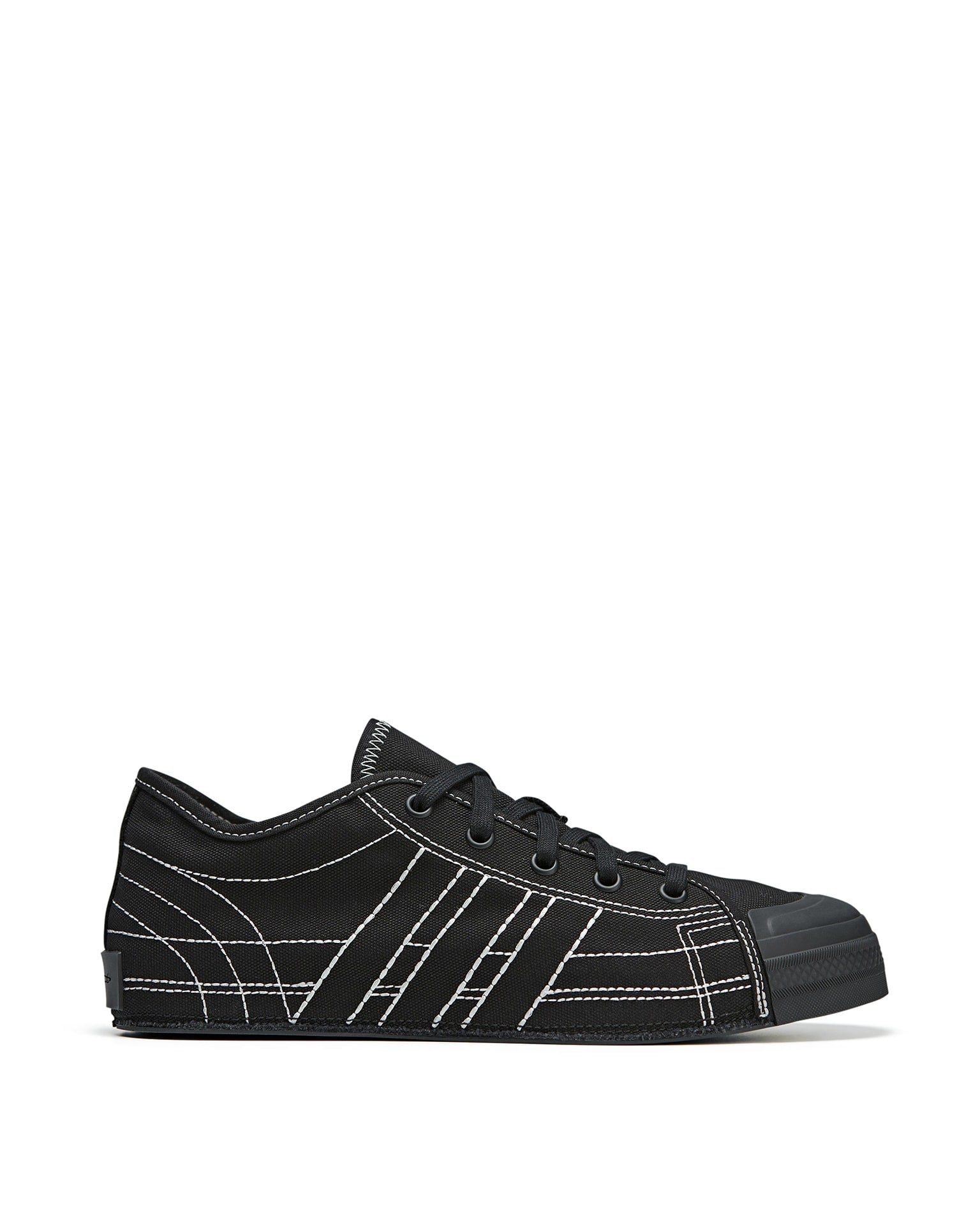 adidas Y-3 | Nizza Lo Black | Concrete
