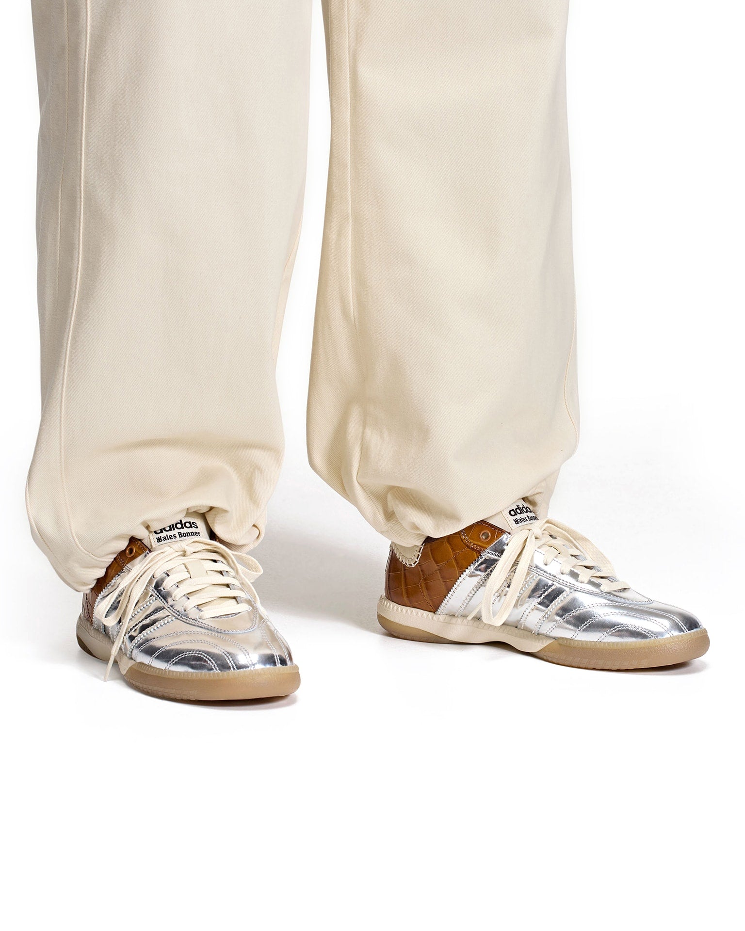 adidas | x Wales Bonner Millennium Samba Metallic | Concrete