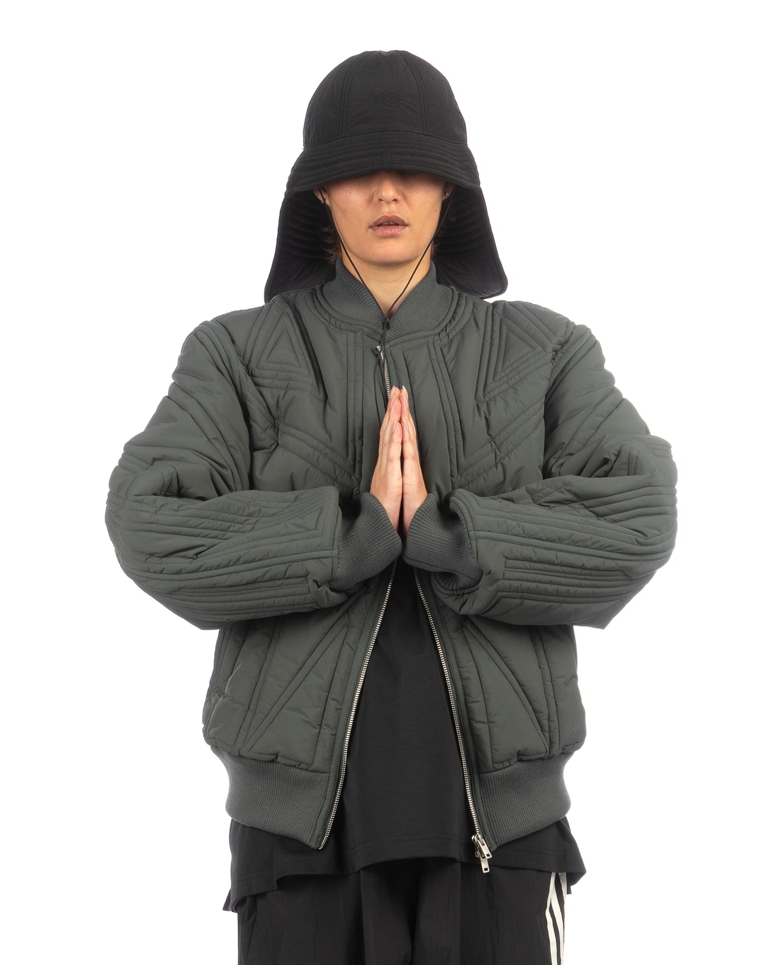 Adidas yeezy jacket top 3 quarter