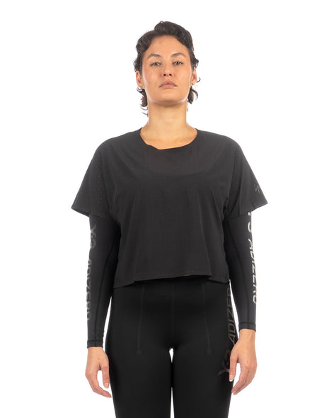 adidas Y-3 | W Running Tee Black - IN2833 - Concrete