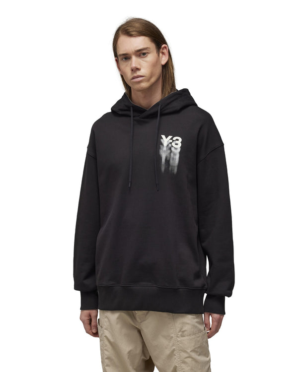adidas Y-3 GFX Hoodie Black IZ3169 Concrete Store