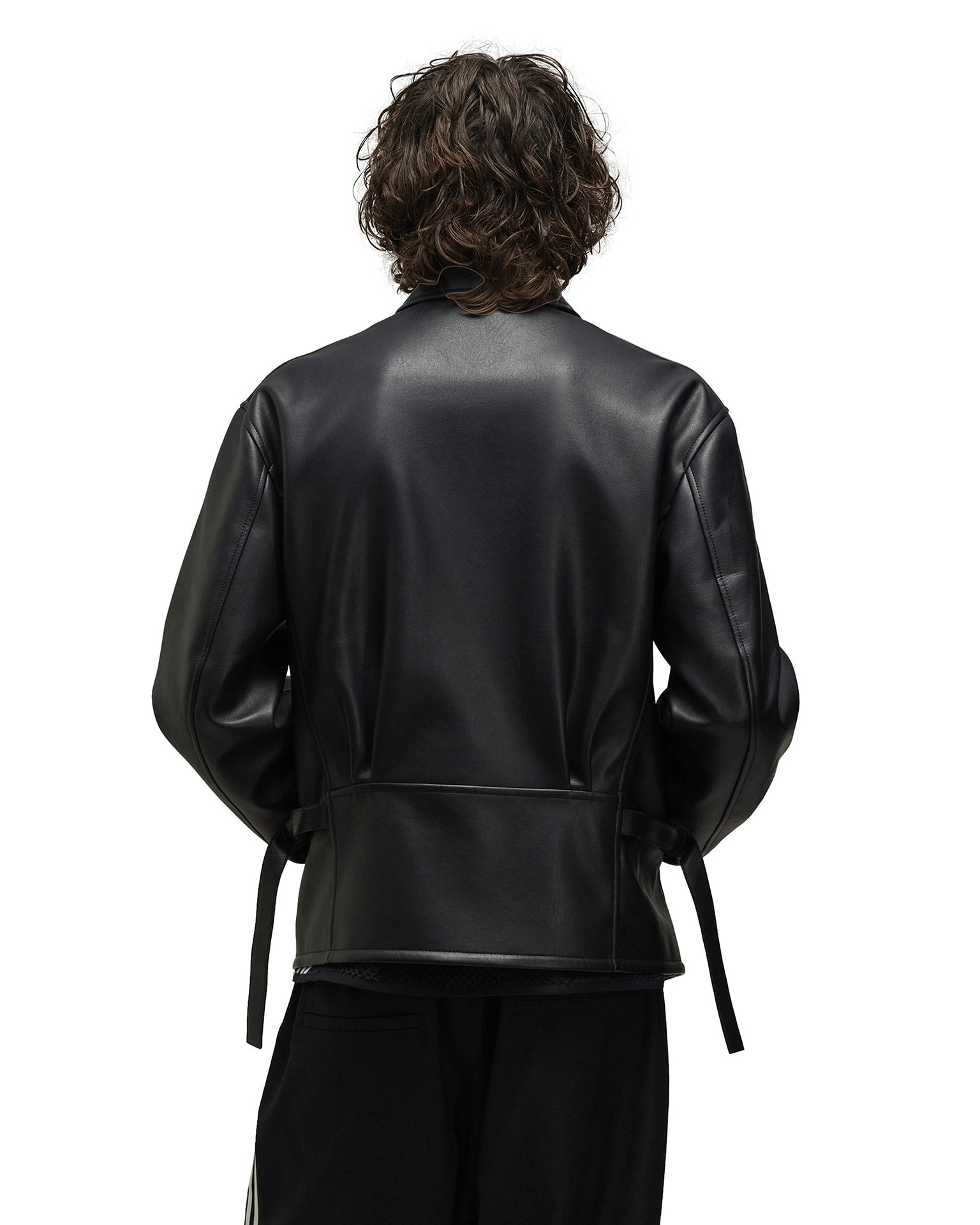 adidas Y-3 | Pleather Jacket Black | Concrete