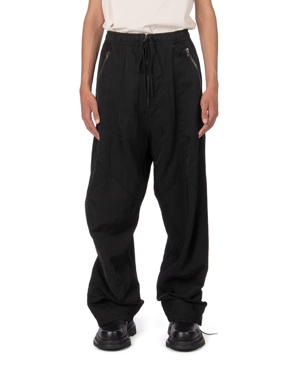_JULIUS | Tourer Wide Pants Black