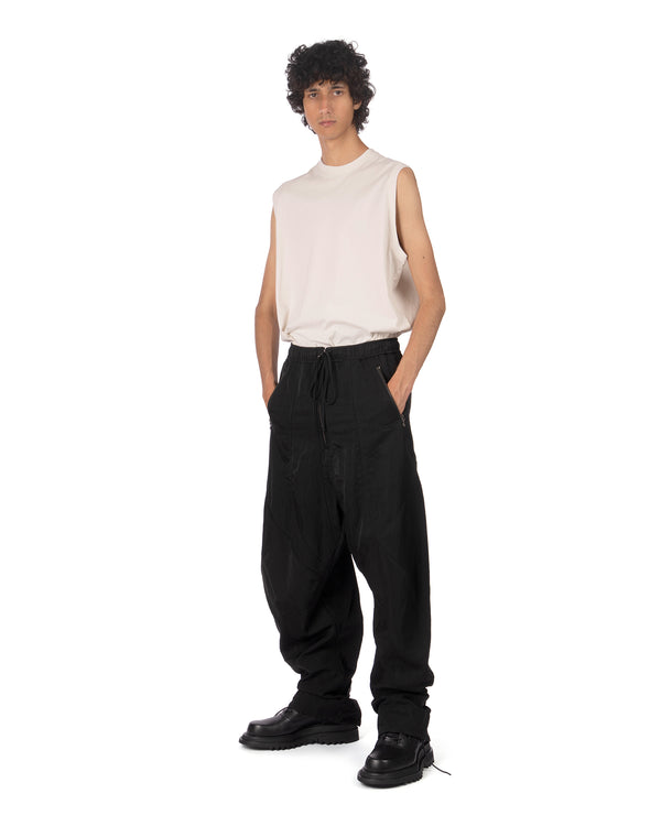 _JULIUS | Tourer Wide Pants Black