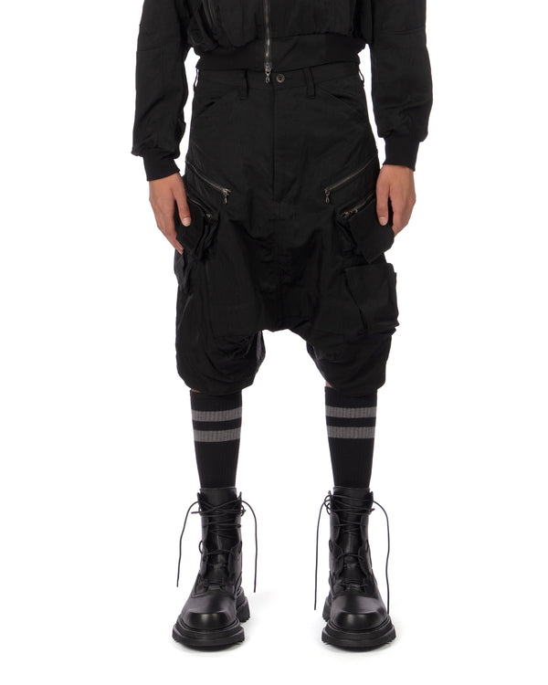 _JULIUS | Tactical Kite Pants Black