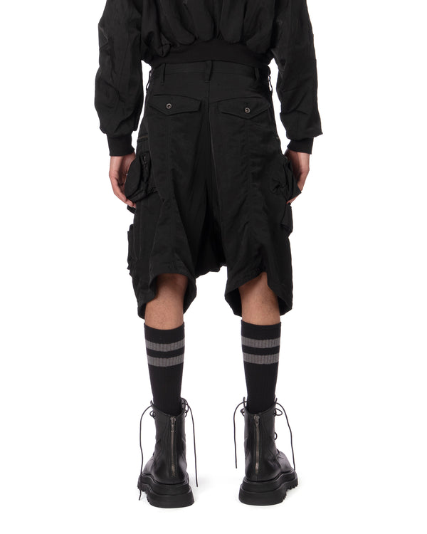 _JULIUS | Tactical Kite Pants Black