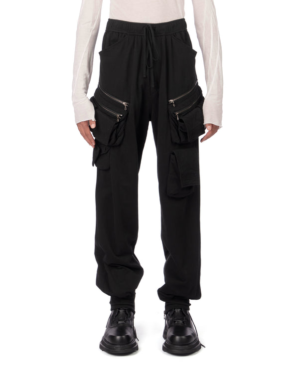 _JULIUS | Tactical Jogger Pants Black