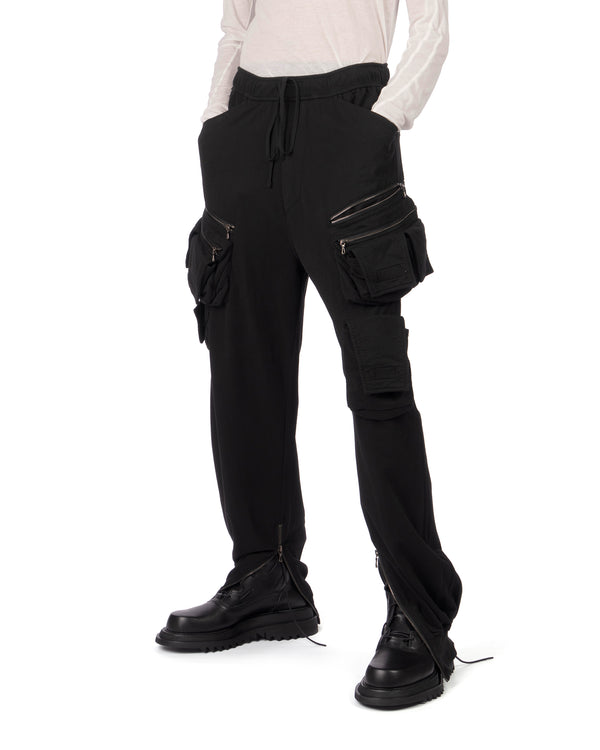 _JULIUS | Tactical Jogger Pants Black