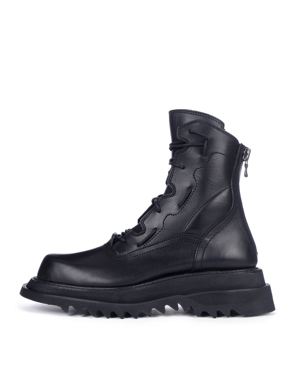 _JULIUS | Mechanical Boots Black