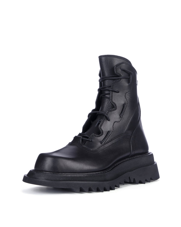 _JULIUS | Mechanical Boots Black
